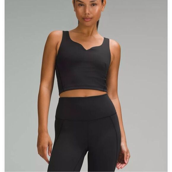 Lululemon Wunder Train Sweetheart Tank Top Medium Support, B/C Cup size 4 - Picture 1 of 5